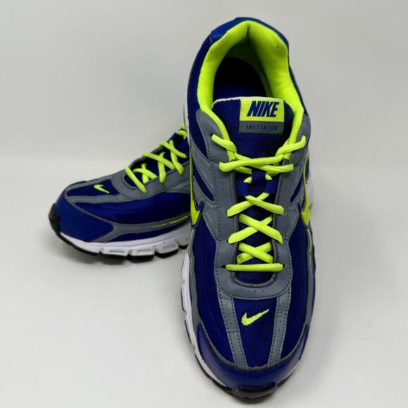 ike Initiator Run Shoes Mens Sz 12 Blue 394055-400 Sporty Sturdy K.5.5 Trail - Picture 9 of 14